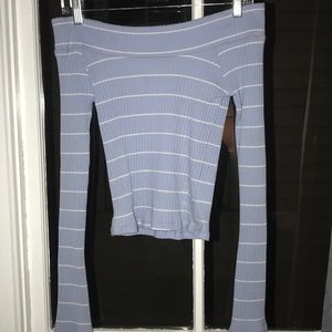 Off the shoulder shirt